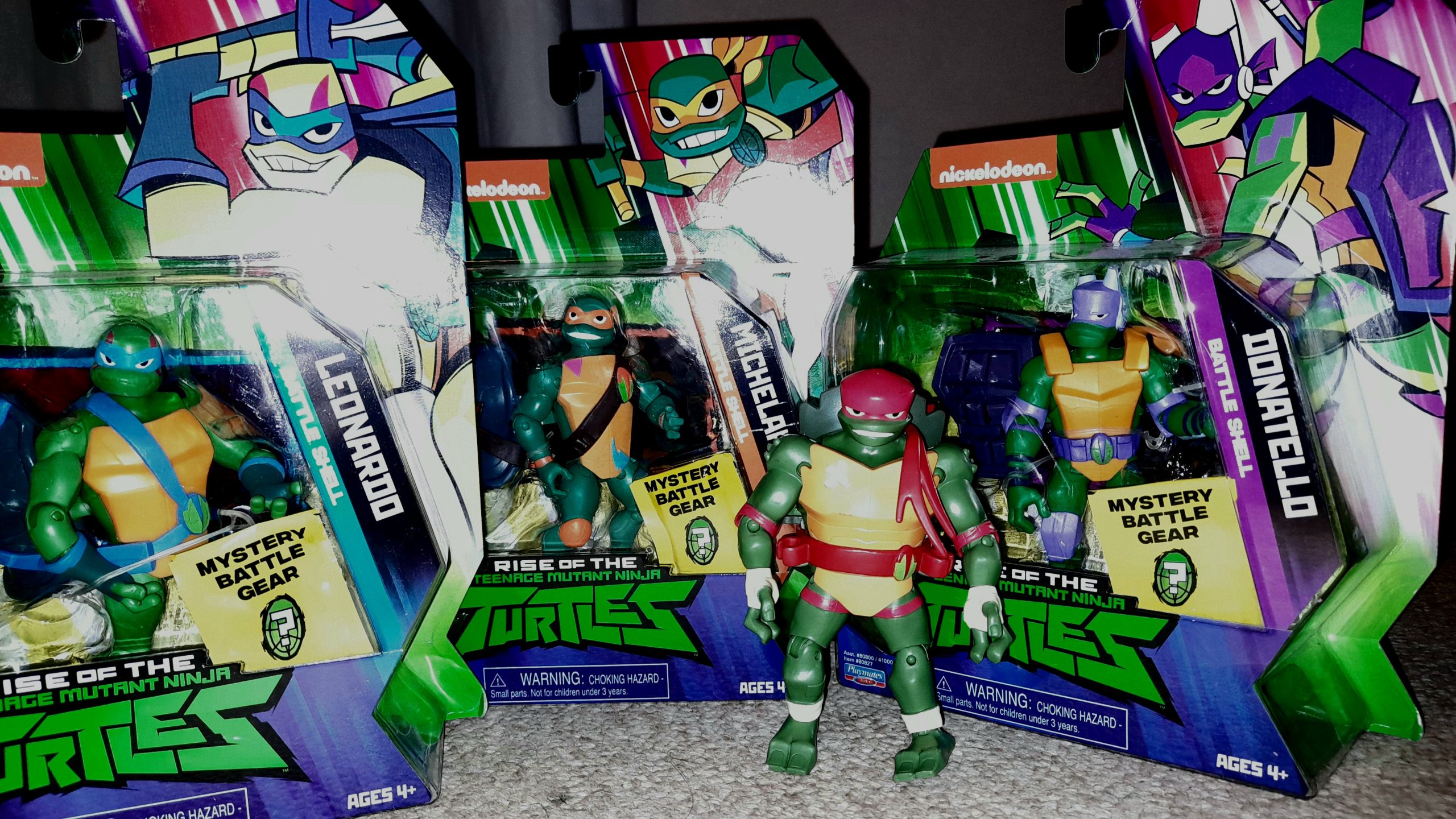 TMNT Turtles Action Figures – Complete Set