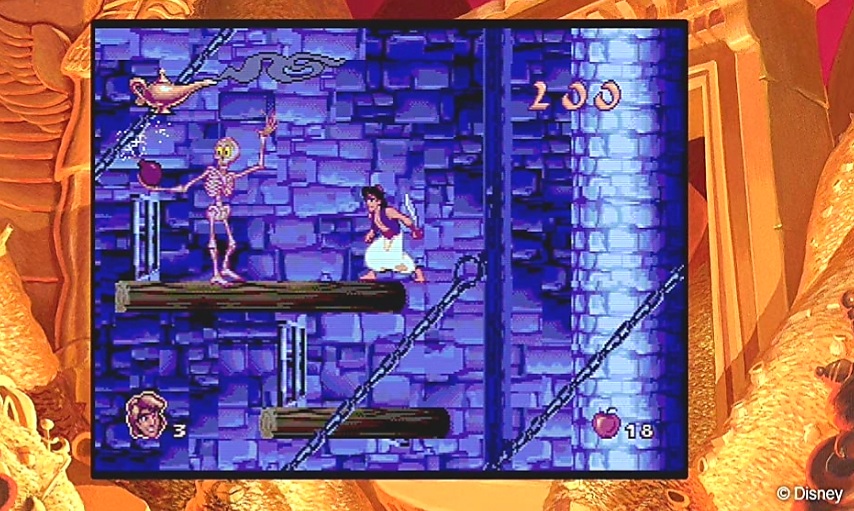 Aladdin and Lion King Disney Classics Game