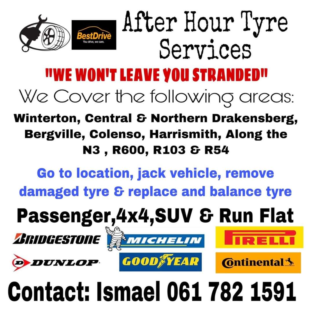 After Hours Roadside Assistance in KZN Tyre and Tow Services