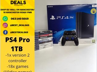 PS4 Pro Console | 1TB | Jet Black