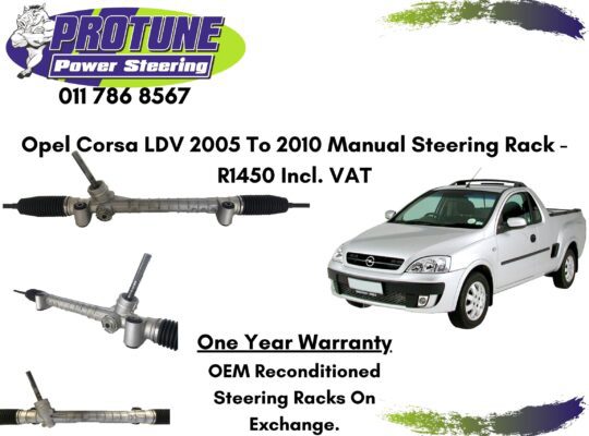 Opel Corsa LDV OEM Manual Recon. Steering Racks