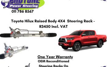 Toyota Hilux Raised Body 4X4 – OEM Recon. Steering Racks