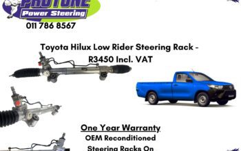 Toyota Hilux Low Rider – OEM Reconditioned Steering Racks