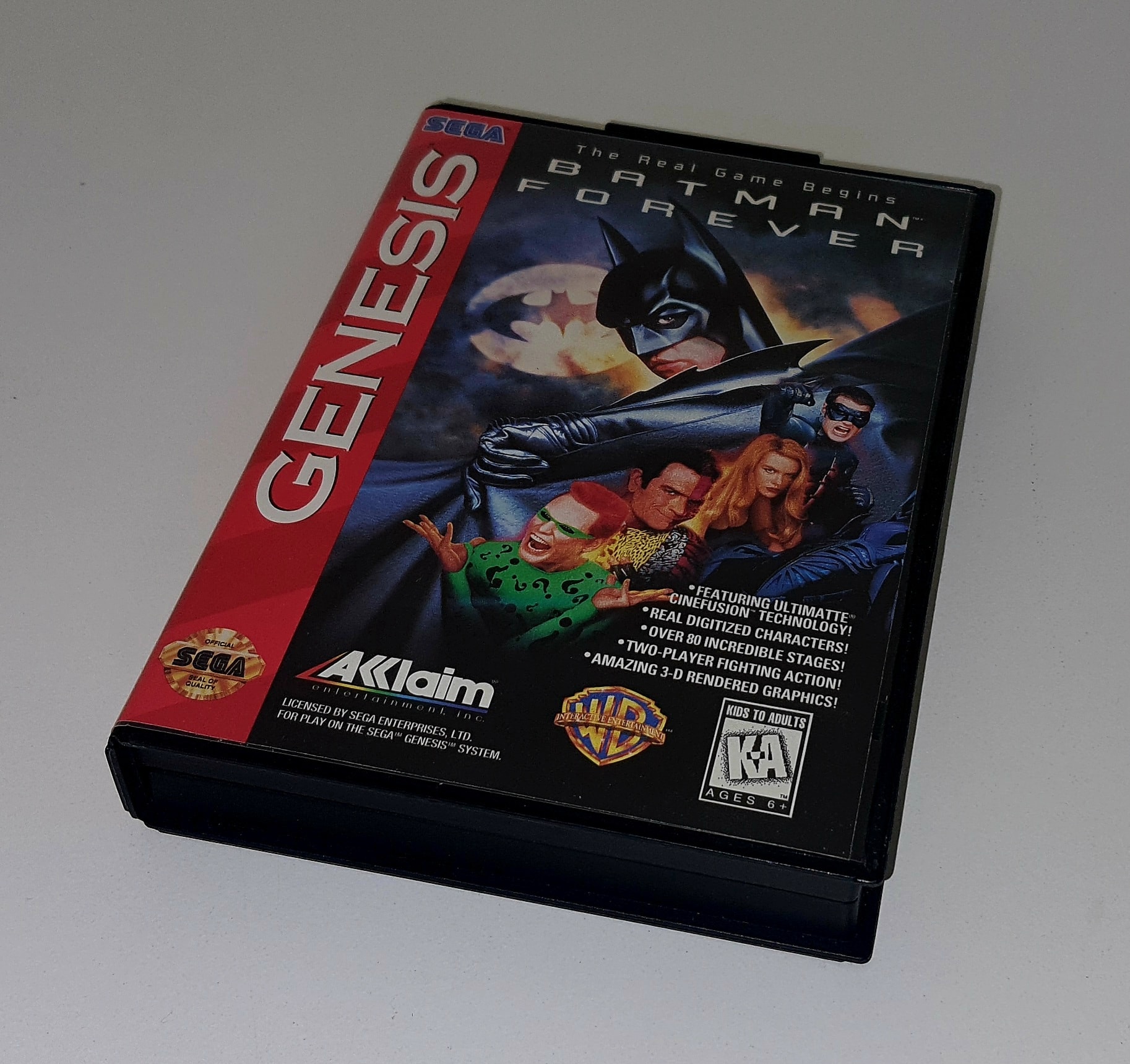 Batman Forever – Sega Genesis – Like New – MINT – For Sale