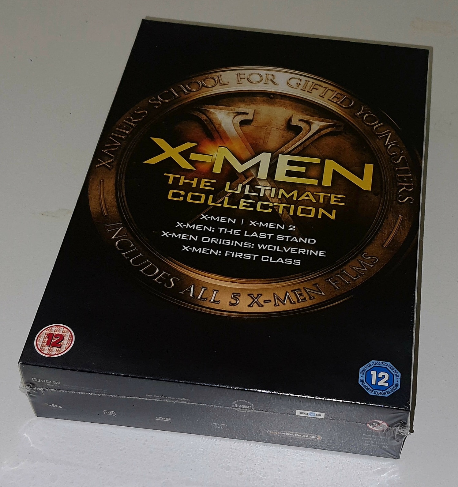 X-Men 5-Film DVD Collection – X-Men 1/2/The Last Stand/Wolverine/First Class