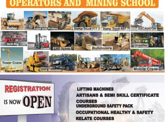 LHD Scoop training in Rustenburg Pretoria Kuruman Northam Durban Mafikeng Brits