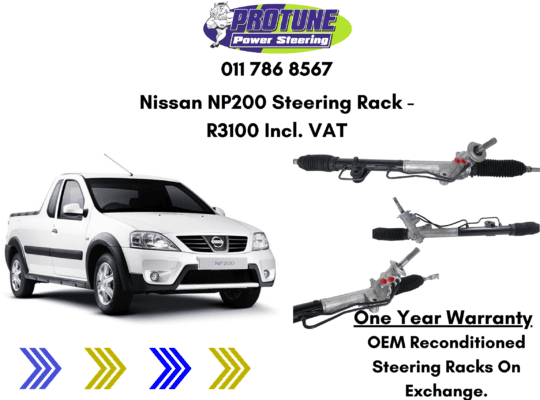 Nissan NP200 – OEM Reconditioned Steering Racks