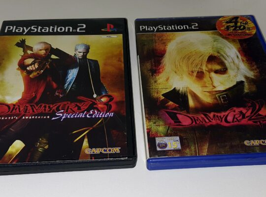Devil May Cry 2 and 3 – PS2 – PAL