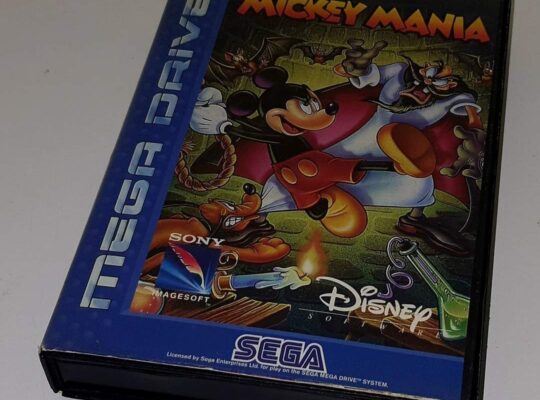 Mickey Mania – Sega Mega Drive – Complete