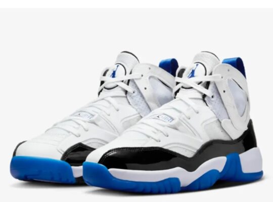 Nike Jordan Jumpman Two Trey – White-Royal-Black – US10-UK9 – New