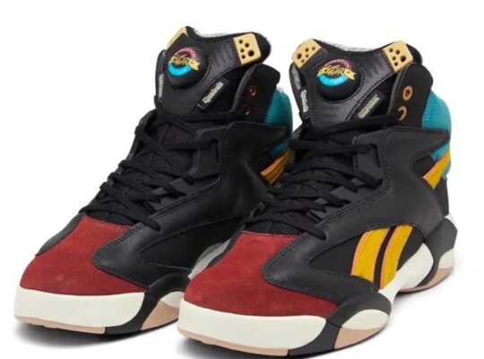 Reebok Shaq Attack Street Fighter Core Black/Sable/Blue – UK9-US10