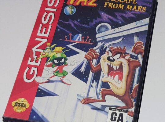 Taz in Escape from Mars – Sega Genesis – Complete CIB