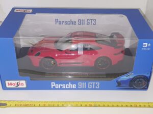 Maisto 1/18 Porsche 911 GT3 – Red – New – Sealed – Diecast Car – 1:18