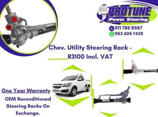 Chev. Utility – OEM Reconditioned Steering Racks