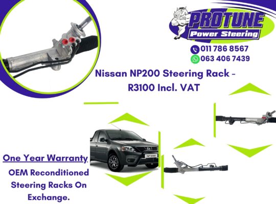 Nissan NP200 – OEM Reconditioned Steering Racks