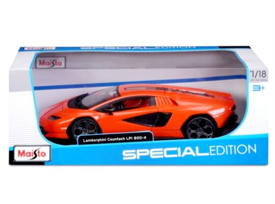Maisto Lamborghini Countach LPI800-4 Orange – 1/18 – Diecast Car – Sealed 1:18