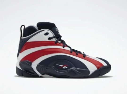 Reebok Shaqnosis – US8 – UK9 – Black Red White Sneakers