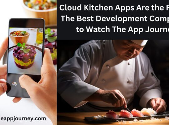 Discover Top Cloud Kitchen App Development Companies at The App Journey