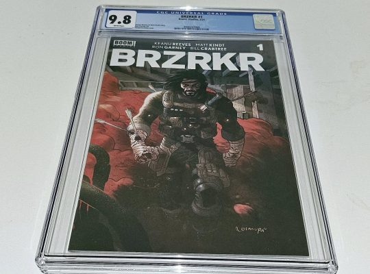 BRZRKR #1 Keanu Reeves – CGC 9,8