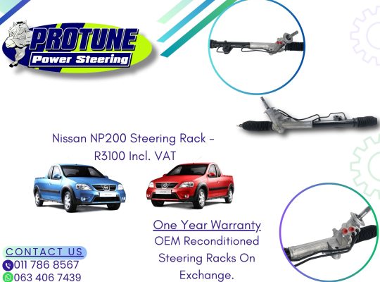 Nissan NP200 – OEM Reconditioned Steering Racks