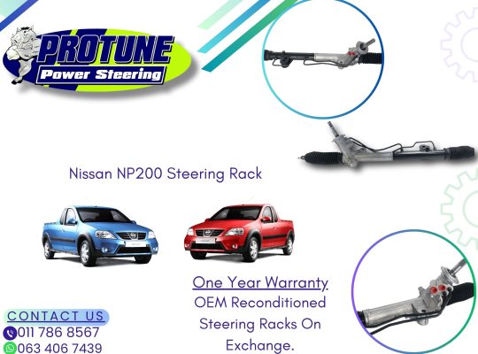Nissan NP200 – OEM Reconditioned Steering Racks