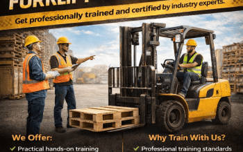 Become a Certified Forklift and Reach Truck Operator!