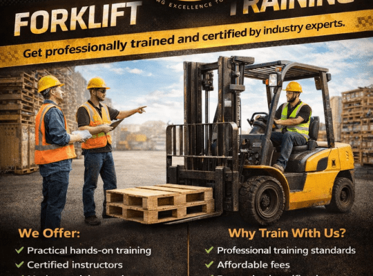 Become a Certified Forklift and Reach Truck Operator!