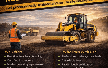 Road Roller Operator Training Now Open!