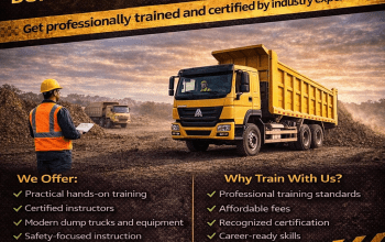 Dump Truck Operator Training Now Open!