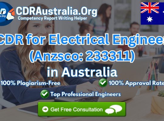 CDR for Electrical Engineer (ANZSCO: 233311) – CDRAustralia.Org