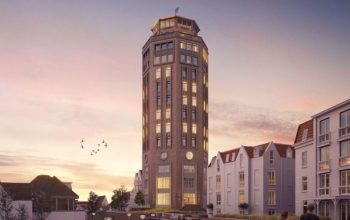 Modern ontworpen woning met functionele indeling en lichte ruimtes.