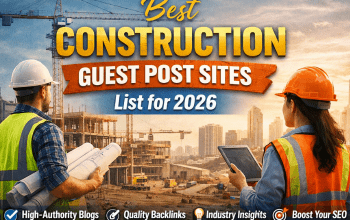 Best Construction Guest Post Sites for Builders & Contractors