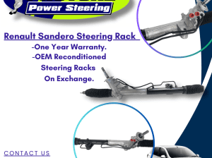 Renault Sandero – OEM Reconditioned Steering Racks
