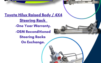 Toyota Hilux Raised Body 4X4 – OEM Reconditioned Steering Racks