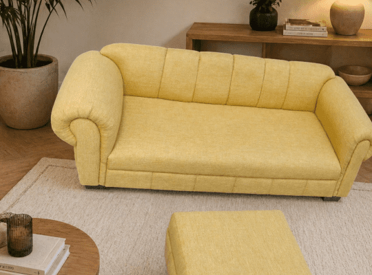 3 Seater Couch / Ottoman Set On Sale Now