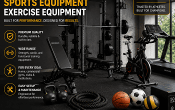 Complete Your Fitness Setup with Sports Equipment