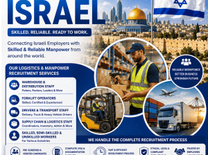 Israel Manpower Recruitment Agencies for Logistics Companies | AJEETS