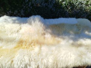Patchwork sheepskin rugs, 2m, Highest Quality
