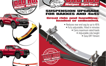 Kia K2700 – Leaf Spring Suspension Upgrade