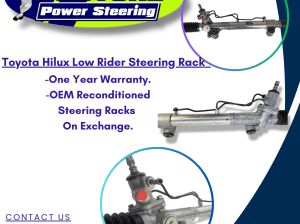 Toyota Hilux Raised Body 4X4 – OEM Reconditioned Steering Racks