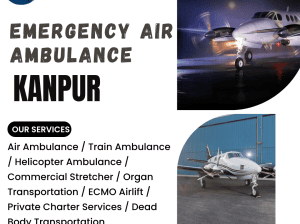 Air Ambulance in Kanpur for Patients Requiring Ventilator Support